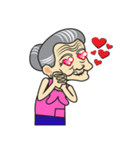 Thai country Funny Grandpa ＆ Grandma（個別スタンプ：20）