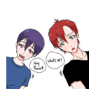 Kazu ＆ Minoru（個別スタンプ：23）