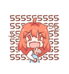 The Edgy Girl（個別スタンプ：9）