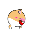 Silly Diary-The fat cat version（個別スタンプ：6）