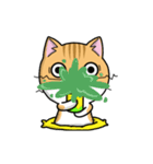 Silly Diary-The fat cat version（個別スタンプ：13）