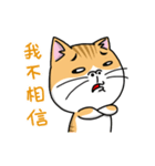 Silly Diary-The fat cat version（個別スタンプ：15）