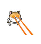 Silly Diary-The fat cat version（個別スタンプ：18）