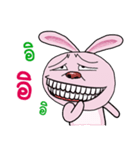 Pink bunny joke 2（個別スタンプ：25）