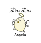 Angelaさん専用スタンプ（個別スタンプ：37）