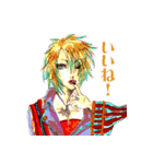 個性的ファッションイラスト（個別スタンプ：3）