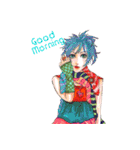 個性的ファッションイラスト（個別スタンプ：5）