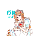 個性的ファッションイラスト（個別スタンプ：17）