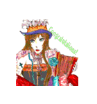 個性的ファッションイラスト（個別スタンプ：40）