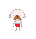 赤パンワンコ（個別スタンプ：13）