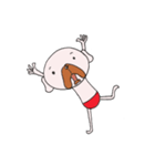 赤パンワンコ（個別スタンプ：19）