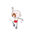 赤パンワンコ（個別スタンプ：34）