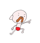 赤パンワンコ（個別スタンプ：40）