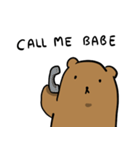 Weird Bear In Every Single Particle（個別スタンプ：37）