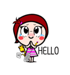 Woraffe Badminton (ENG)（個別スタンプ：1）
