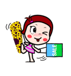 Woraffe Badminton (ENG)（個別スタンプ：6）
