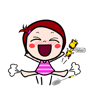 Woraffe Badminton (ENG)（個別スタンプ：10）