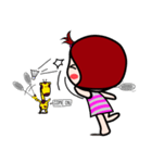 Woraffe Badminton (ENG)（個別スタンプ：11）
