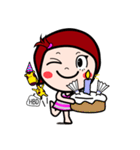Woraffe Badminton (ENG)（個別スタンプ：12）