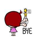 Woraffe Badminton (ENG)（個別スタンプ：15）