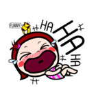 Woraffe Badminton (ENG)（個別スタンプ：18）