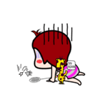 Woraffe Badminton (ENG)（個別スタンプ：19）