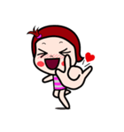 Woraffe Badminton (ENG)（個別スタンプ：22）