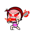Woraffe Badminton (ENG)（個別スタンプ：23）