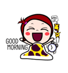 Woraffe Badminton (ENG)（個別スタンプ：30）