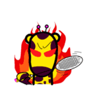 Woraffe Badminton (ENG)（個別スタンプ：37）