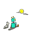 毎日使えるドロイドくん（個別スタンプ：1）