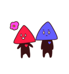 さんかくっこ△▲（個別スタンプ：1）