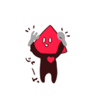 さんかくっこ△▲（個別スタンプ：12）