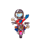 Taiwan B1Motorcycle Club No.2（個別スタンプ：6）