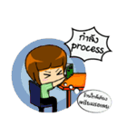 24 hour employee（個別スタンプ：19）