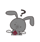 うさぎのノワールと仲良したまご（個別スタンプ：6）