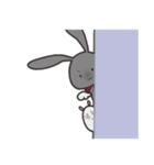 うさぎのノワールと仲良したまご（個別スタンプ：16）