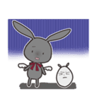 うさぎのノワールと仲良したまご（個別スタンプ：26）