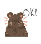 KUMA_INDY_ROCK（個別スタンプ：39）