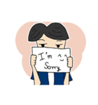 Daily life of cheerful boy（個別スタンプ：3）