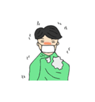 Daily life of cheerful boy（個別スタンプ：8）