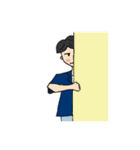 Daily life of cheerful boy（個別スタンプ：14）