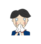 Daily life of cheerful boy（個別スタンプ：16）