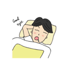Daily life of cheerful boy（個別スタンプ：18）