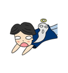 Daily life of cheerful boy（個別スタンプ：21）