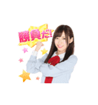 AKB48 選抜総選挙がんばるぞ！スタンプ 03（個別スタンプ：18）