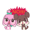 Pinkie ＆ Brownie（個別スタンプ：21）