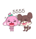 Pinkie ＆ Brownie（個別スタンプ：25）