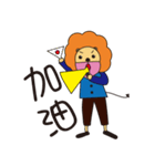 Bearded lion（個別スタンプ：8）