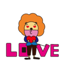 Bearded lion（個別スタンプ：9）